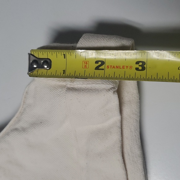 Levi's 954 Orange Tab Shorts Size 11 Juniors Ivory Cream Cuffed 3' Inseam - Picture 11 of 13